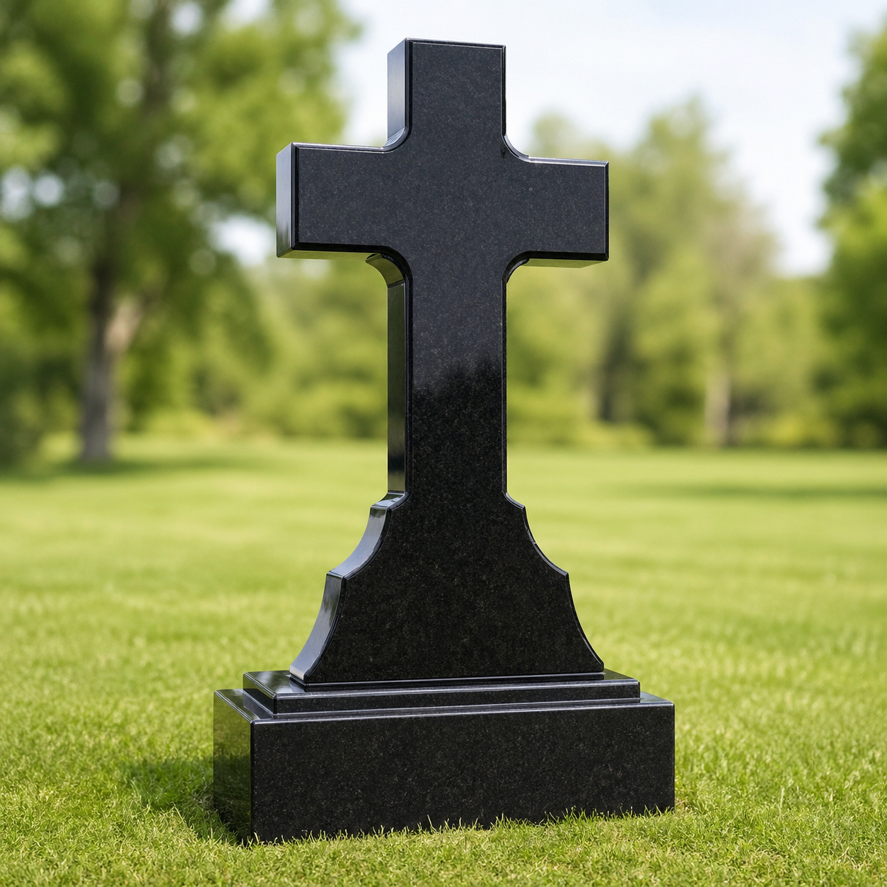 granite Christian Monument hand-carved by Christian Monument Guide in NJ — image 1