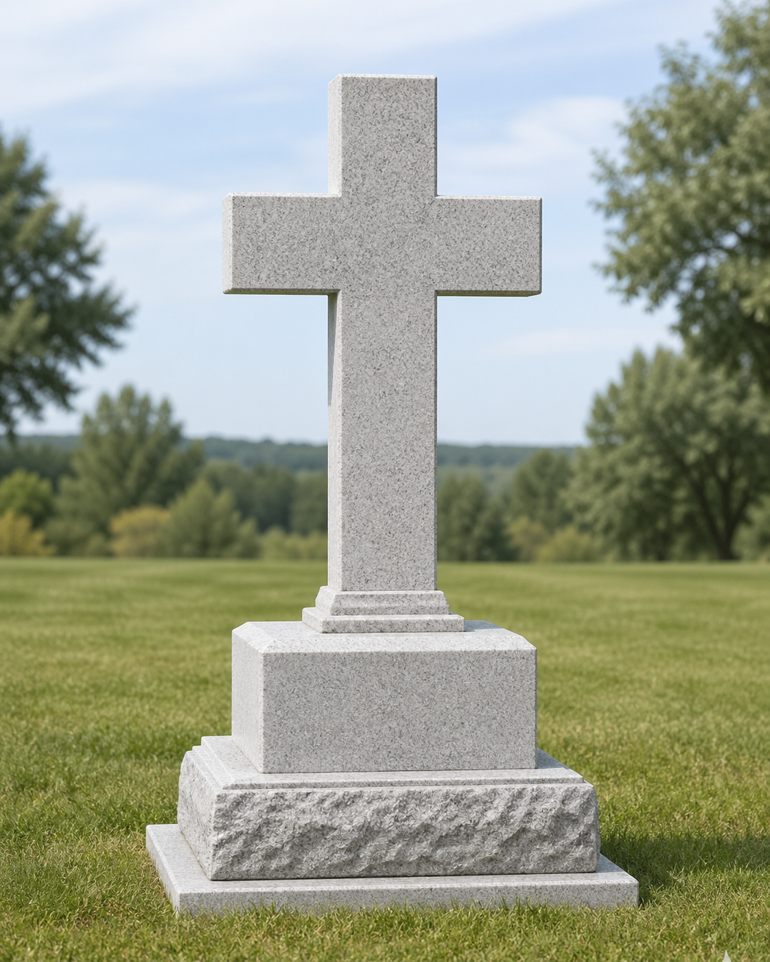 granite Christian Monument hand-carved by Christian Monument Guide in NJ — image 2