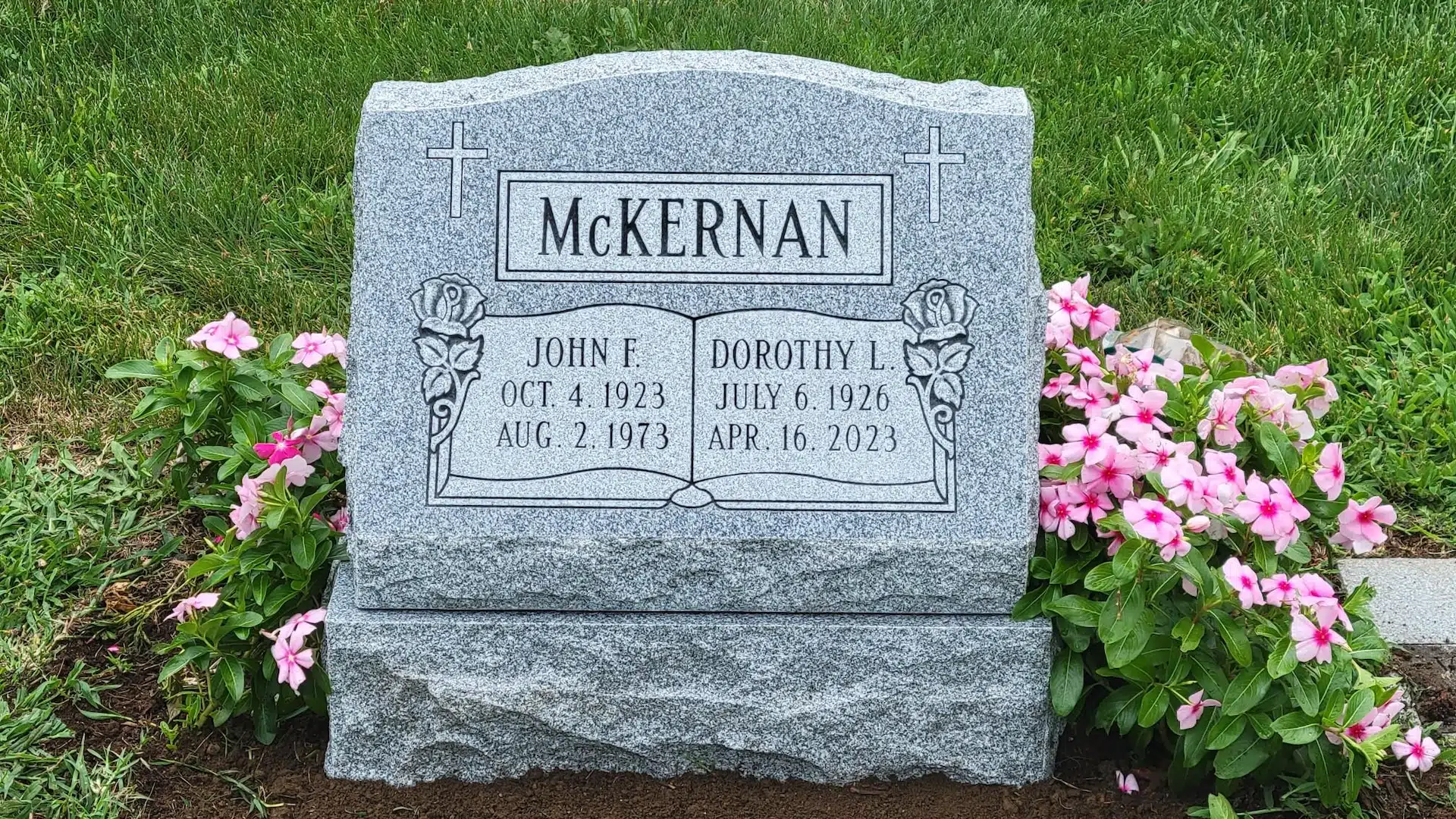 granite Christian Monument hand-carved by Christian Monument Guide in NJ — image 3